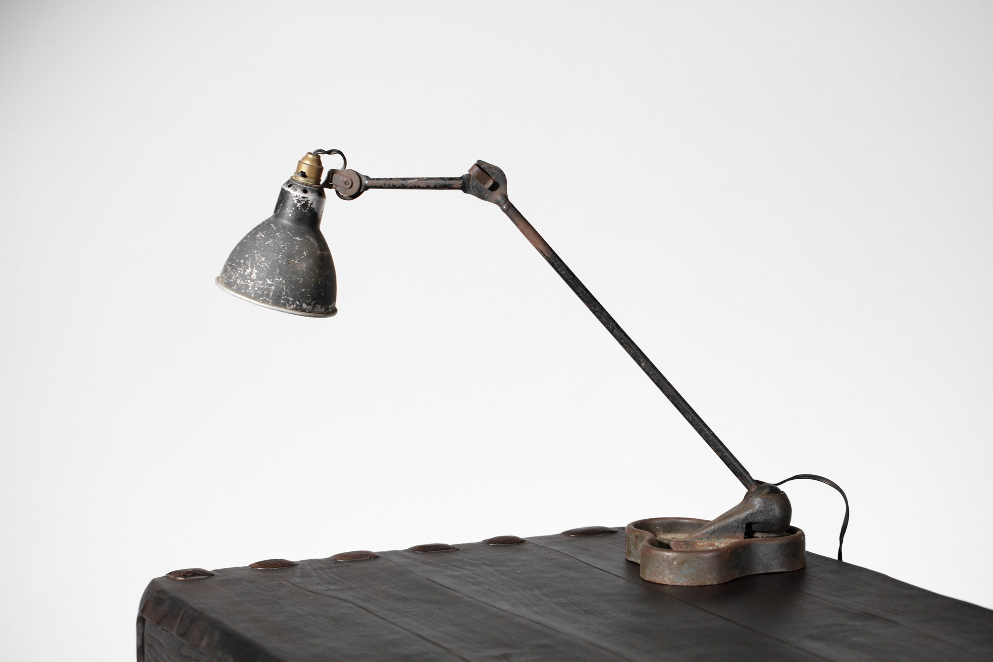 Lampe d'Atelier Vintage par Bernard-Albin Gras en vente sur Pamono