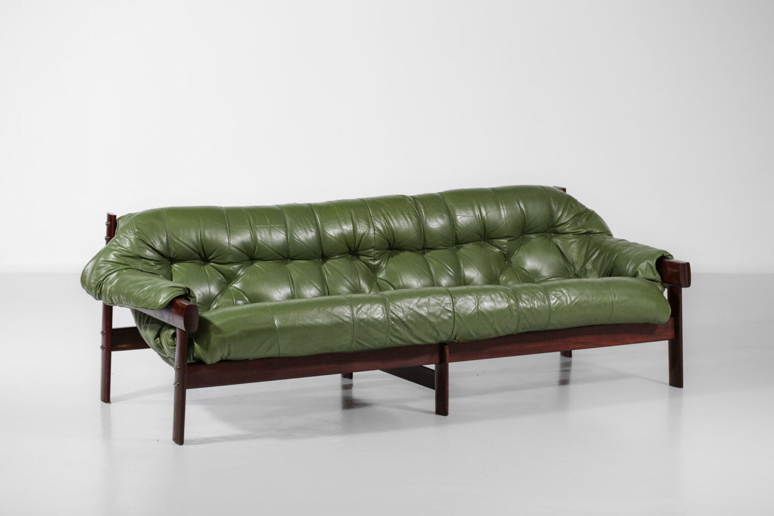 percival lafer brazilian leather sofa