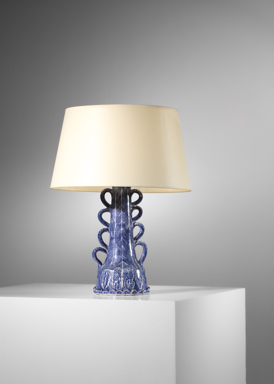 lampe de table en céramique attr. Soizic Bizette années 60 - H310
