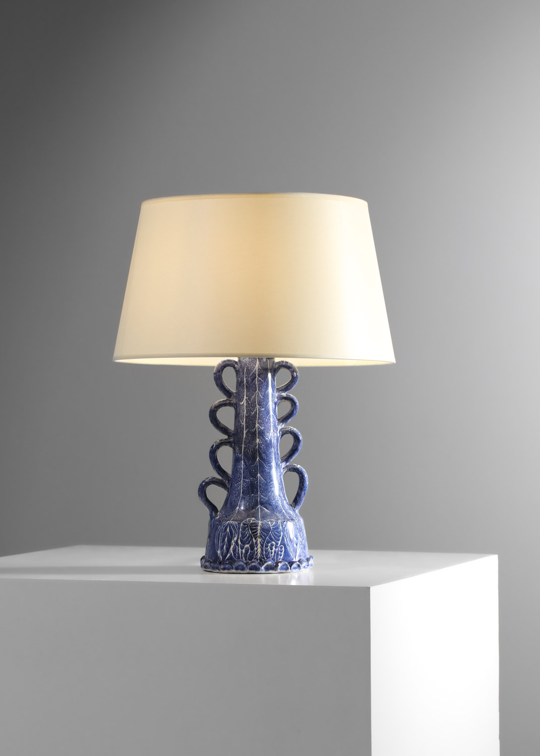 lampe de table en céramique attr. Soizic Bizette années 60 - H310