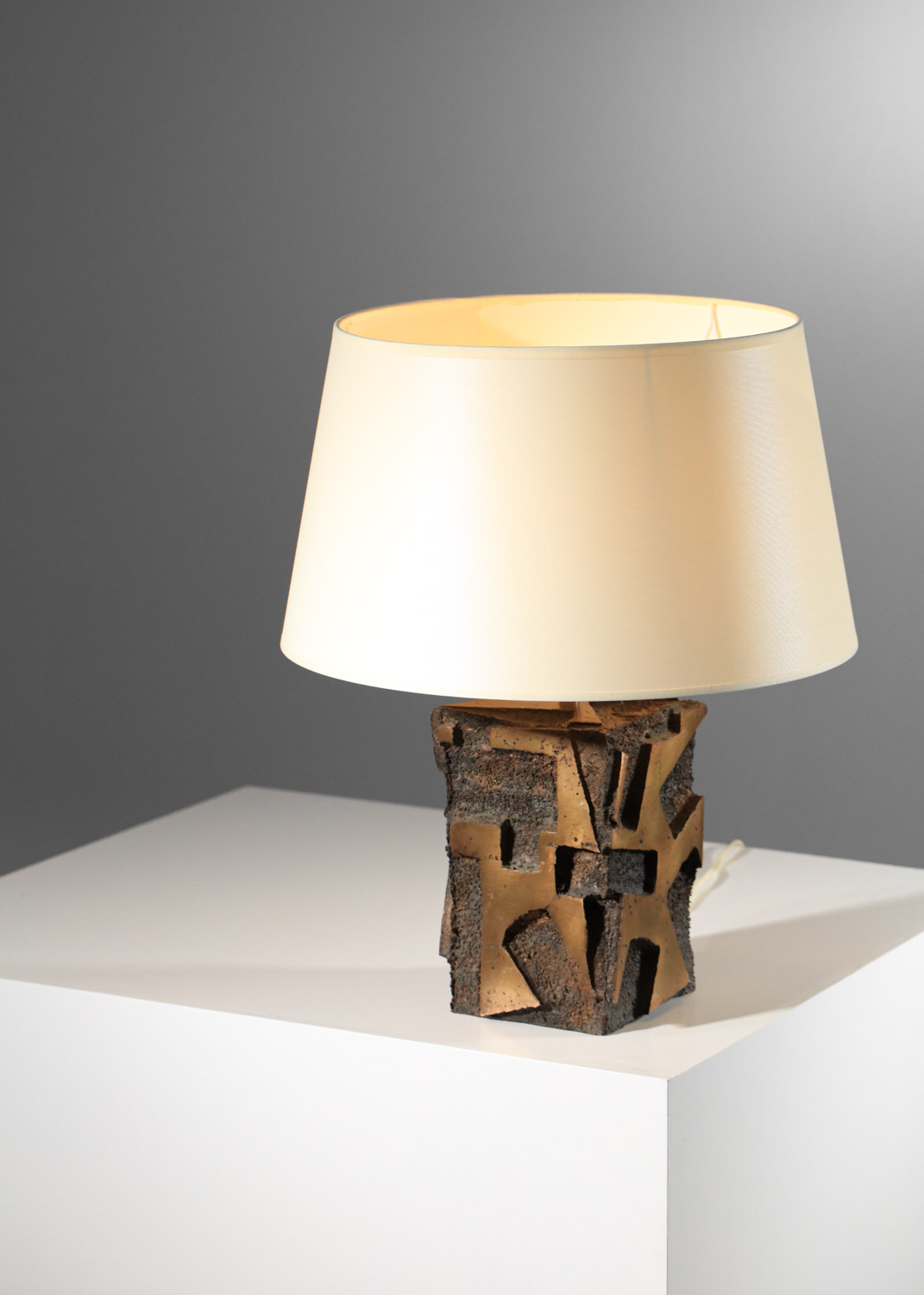 rare pied de lampe par Jean claude Reussner