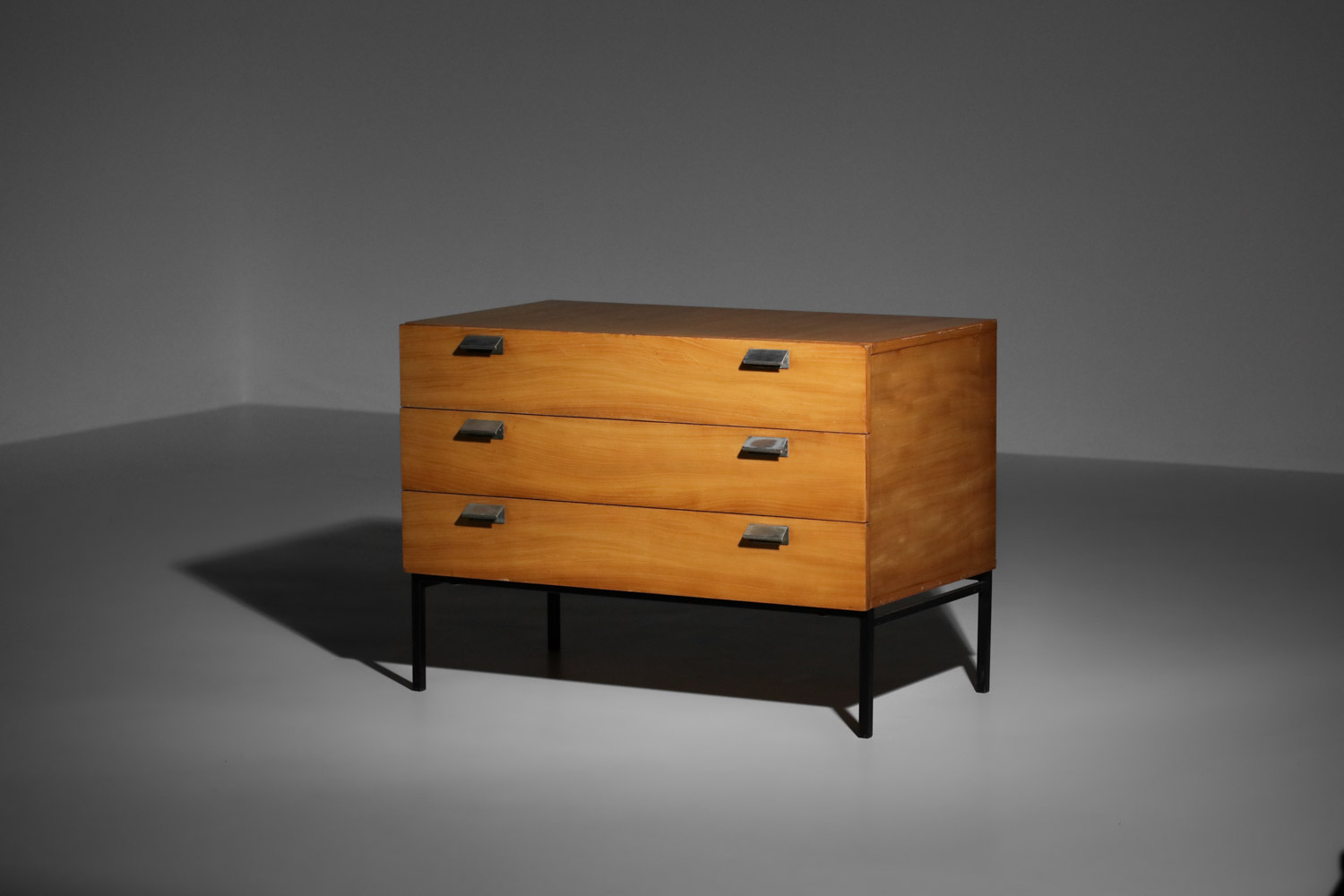 Commode André Monpoix modèle 812 pour Meuble TV années 60 - G486