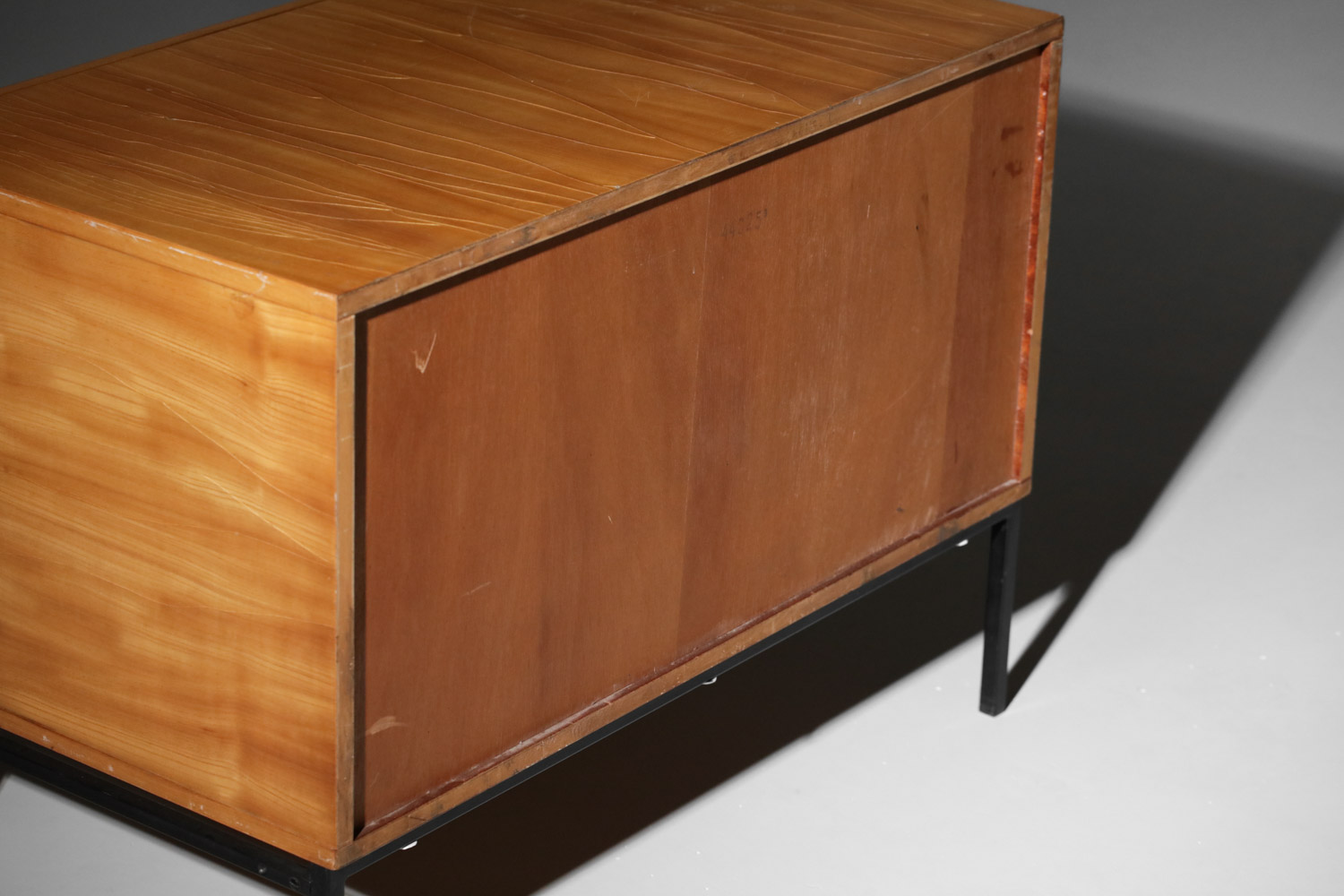 Commode André Monpoix modèle 812 pour Meuble TV années 60 - G486
