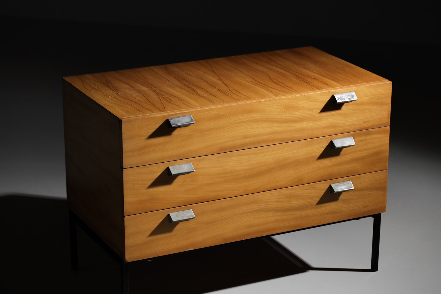 Commode André Monpoix modèle 812 pour Meuble TV années 60 - G486