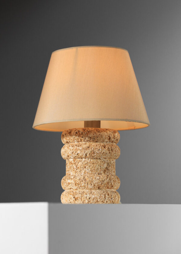 paire de lampe de chevet en pierre provencal style albert tormos