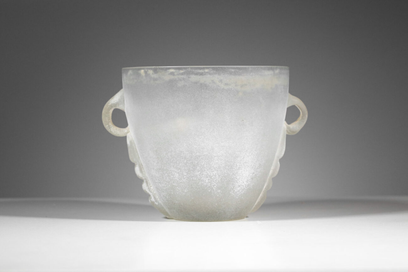 vase seguso italien années 50 en verre - G287