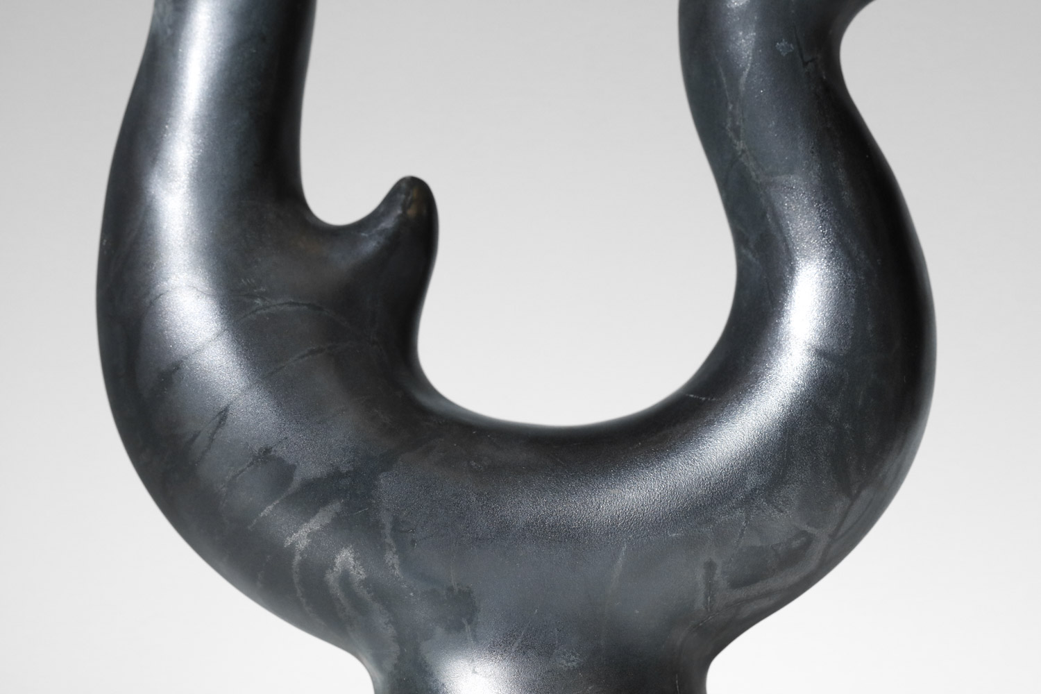 paire de lampes zoomorphes en céramique dans le goût de George Jouve H126