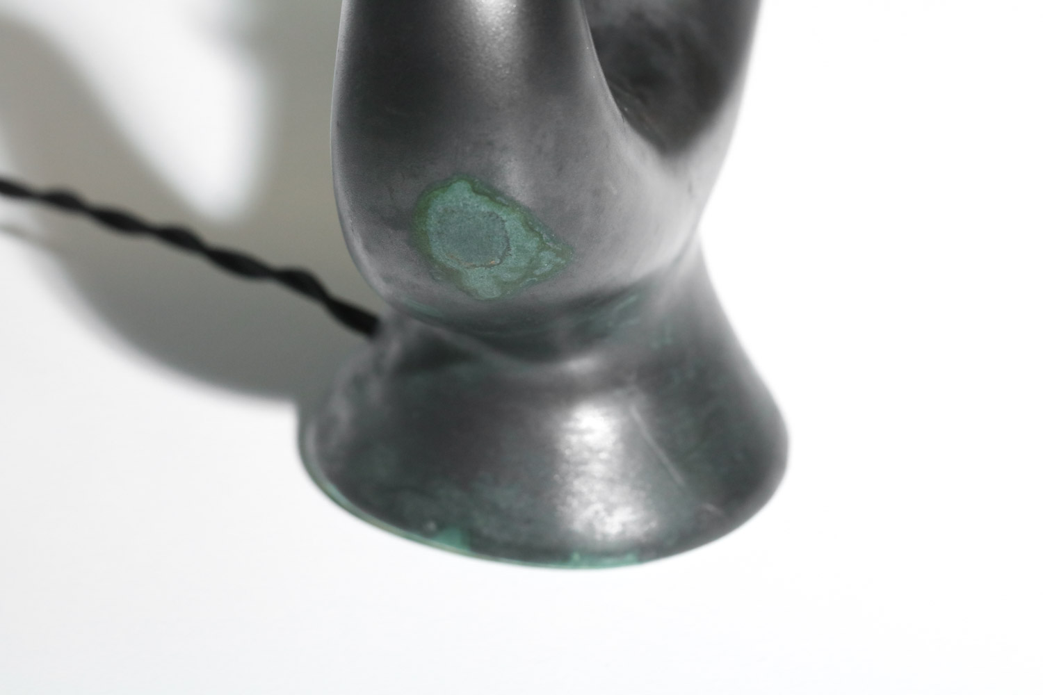 paire de lampes zoomorphes en céramique dans le goût de George Jouve H126