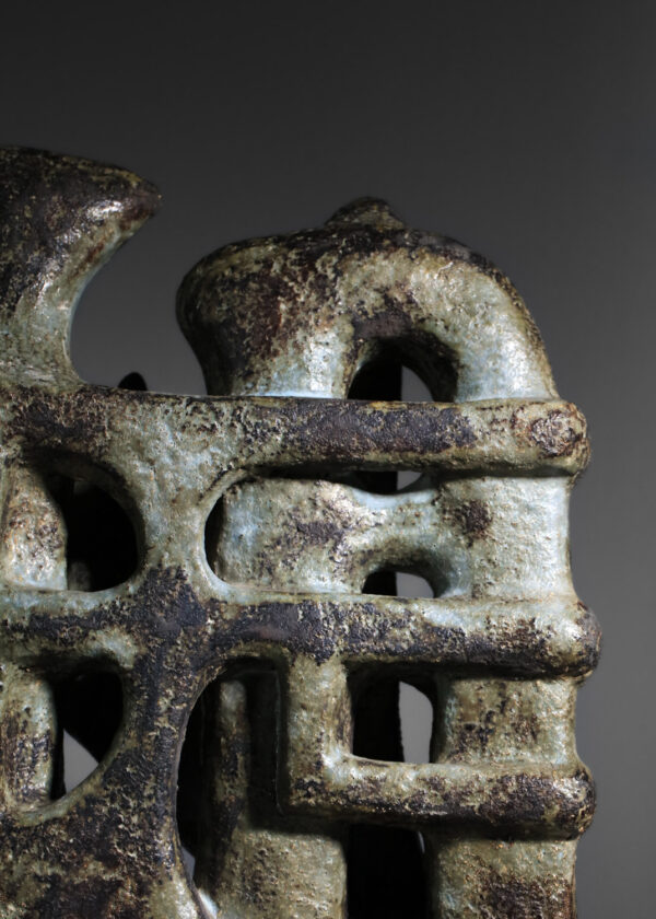 grande sculpture par olivier petit en céramique pièce unique - J030