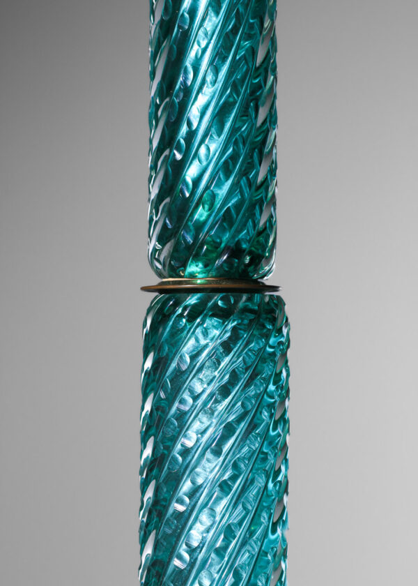 lampadaire carlo scarpa pour venini en verre de murano des années 30 - I563
