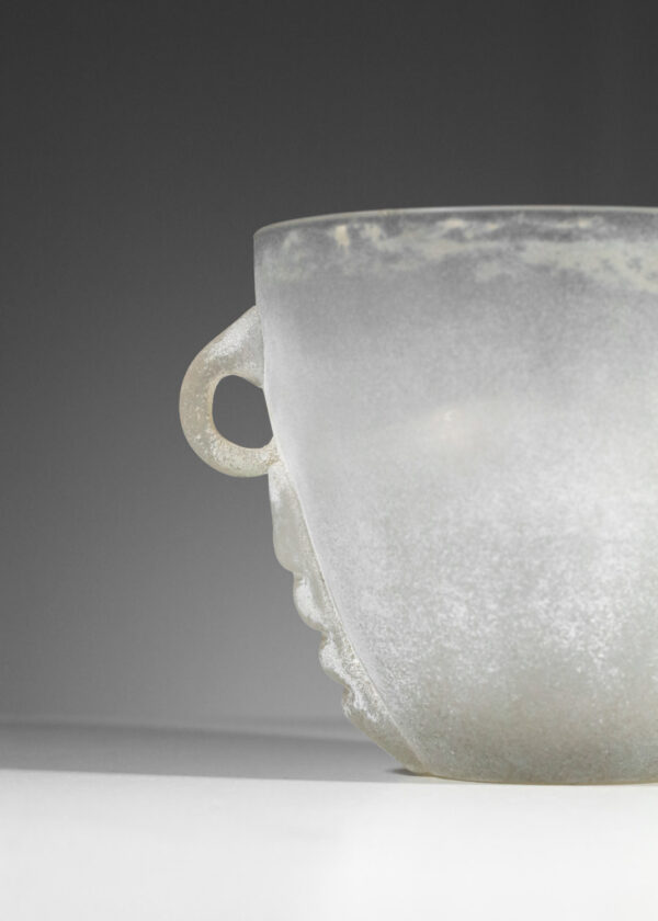 vase seguso italien années 50 en verre - G287