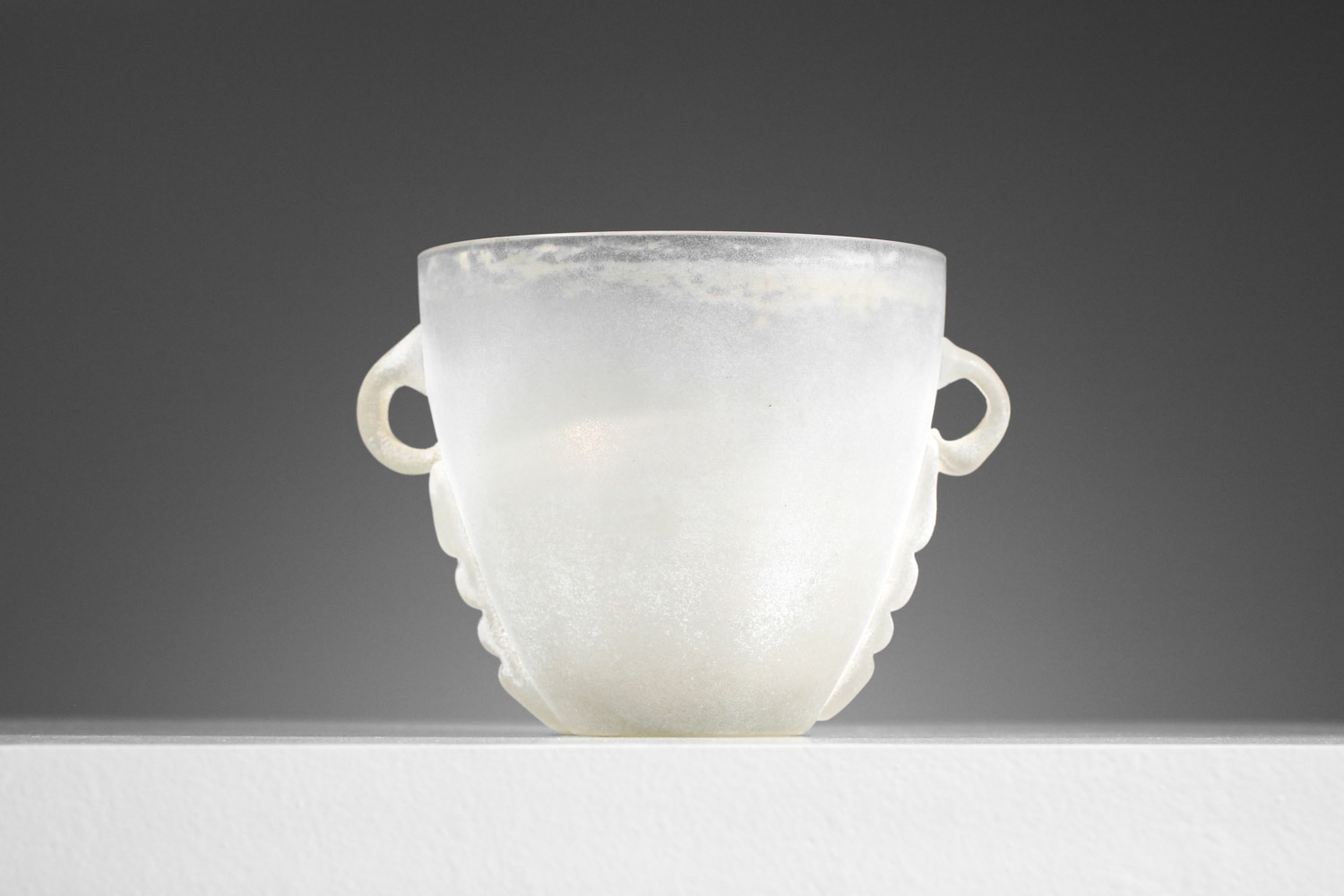 vase seguso italien années 50 en verre - G287
