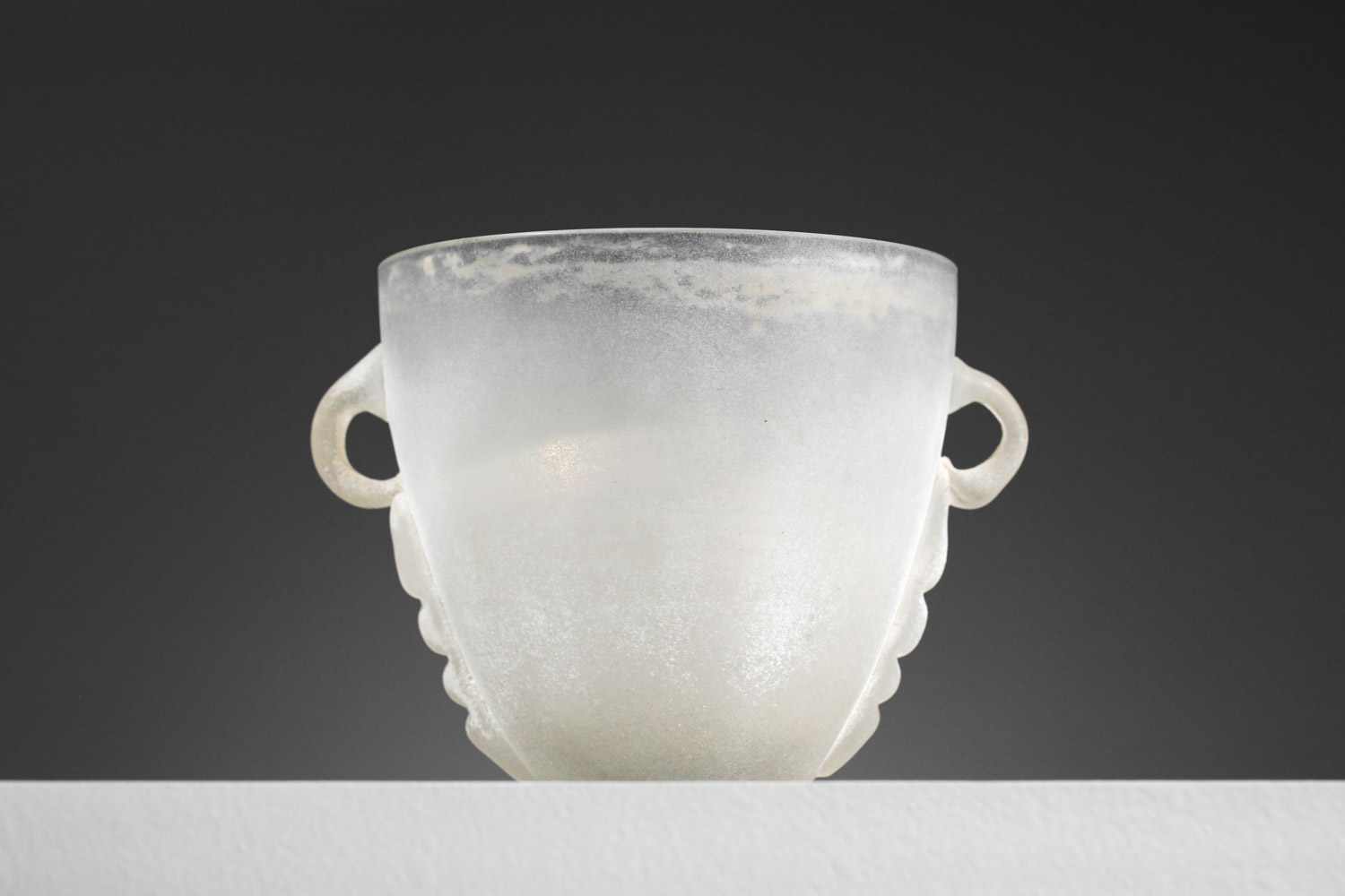 vase seguso italien années 50 en verre - G287