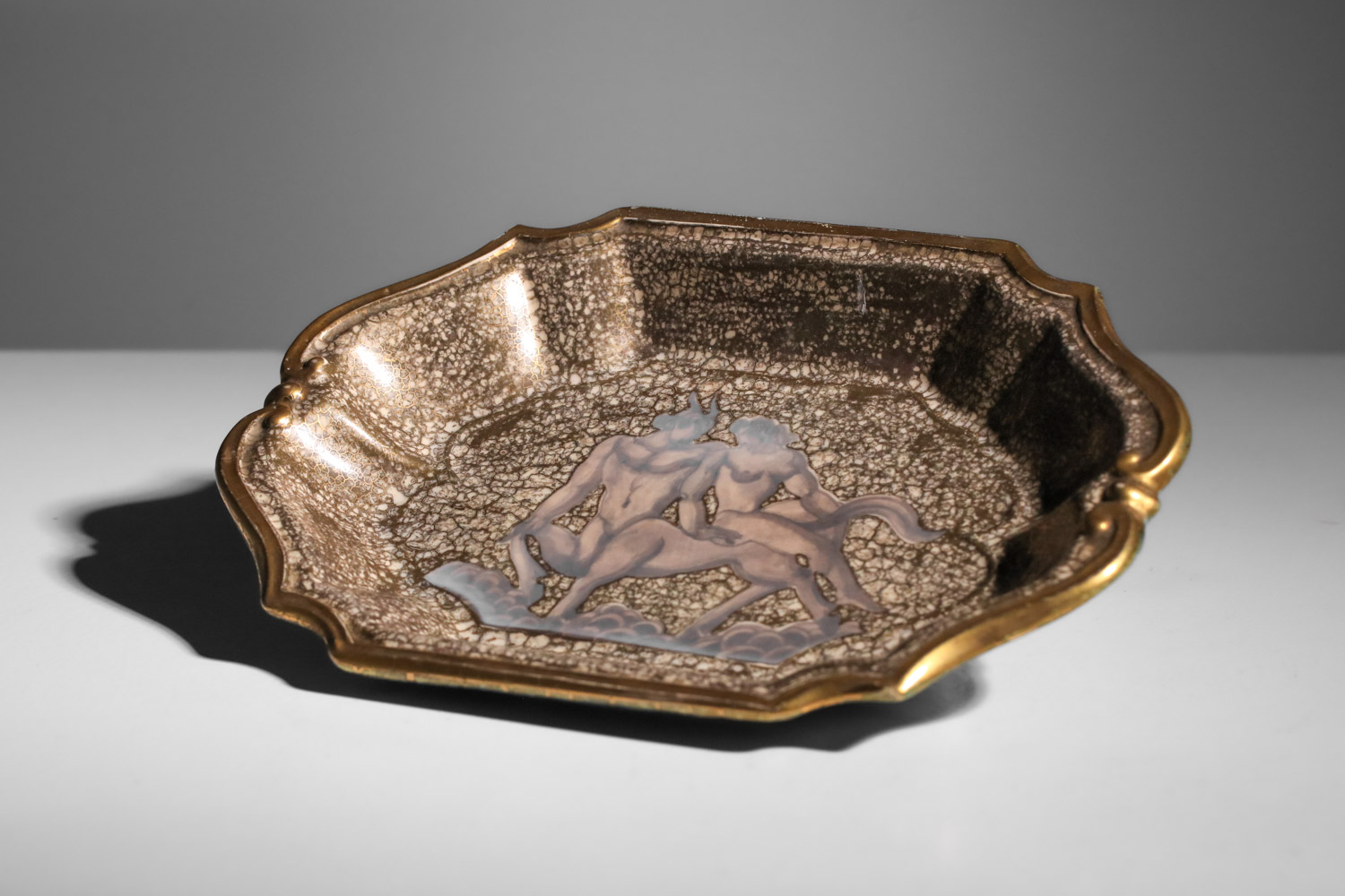 assiette plat jean mayodon pour la manufacture de Sèvres années 40 - J150