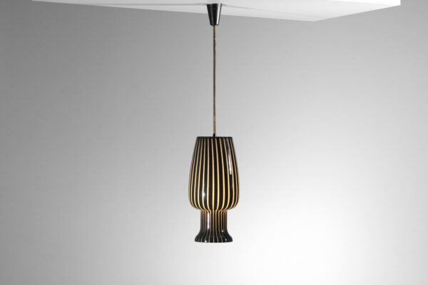 lustre italien en verre de murano attr massimo vignelli pour venini années 60 - I327