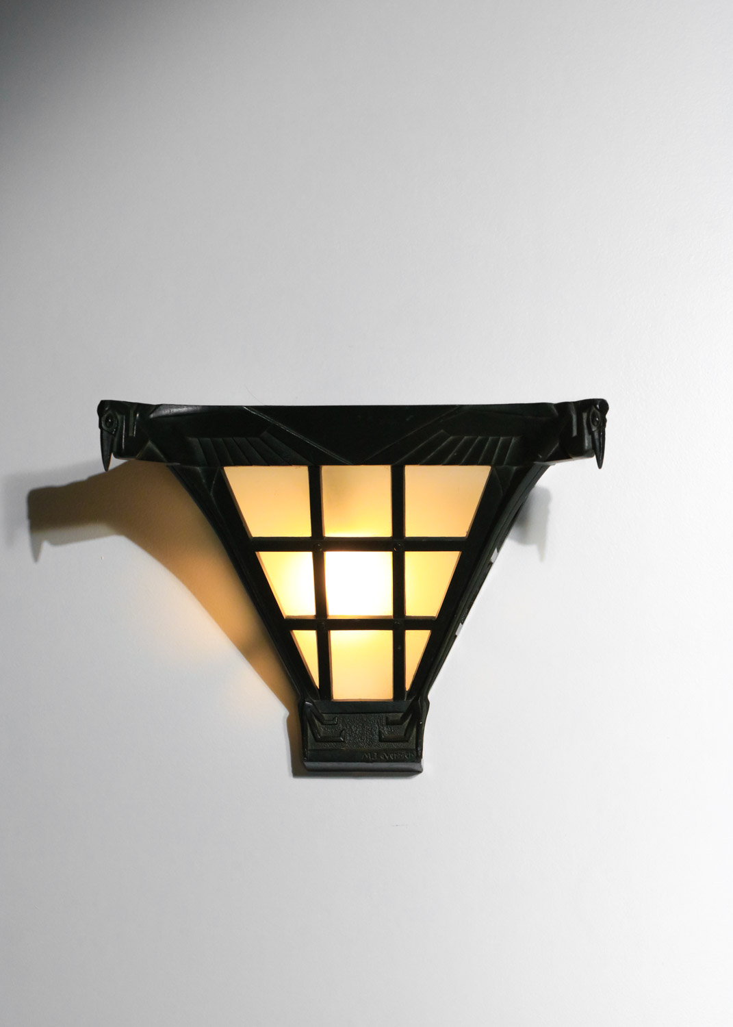 applique max Le Verrier en bronze patine antique I278