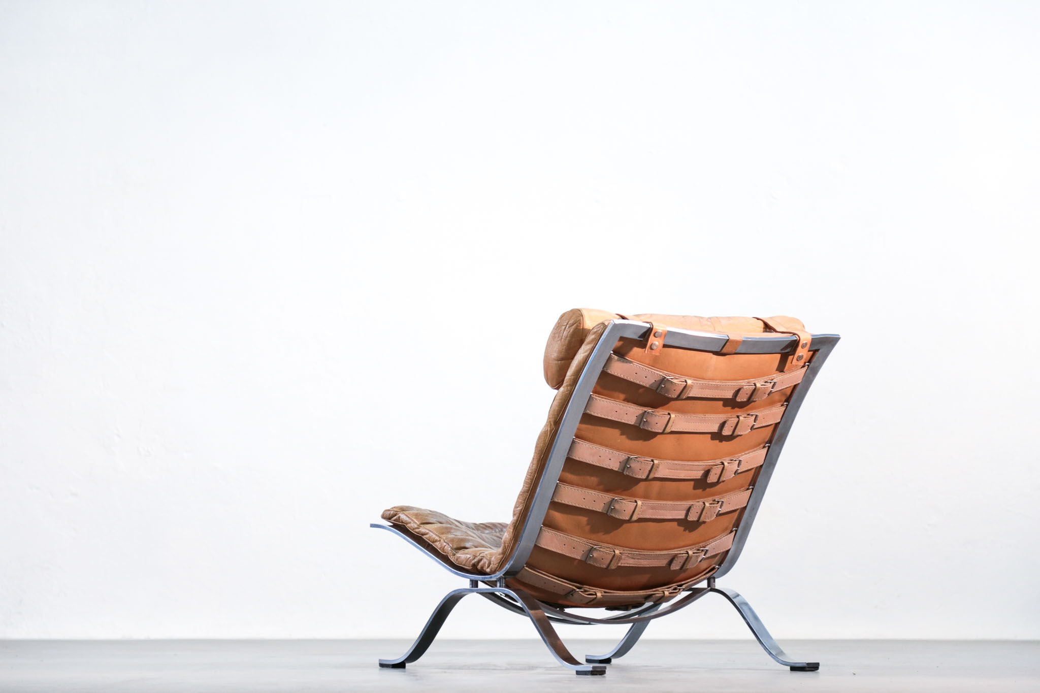 Ari Lounge Chair by Arne Norell Leather, 1960s, Sweden - Image 2