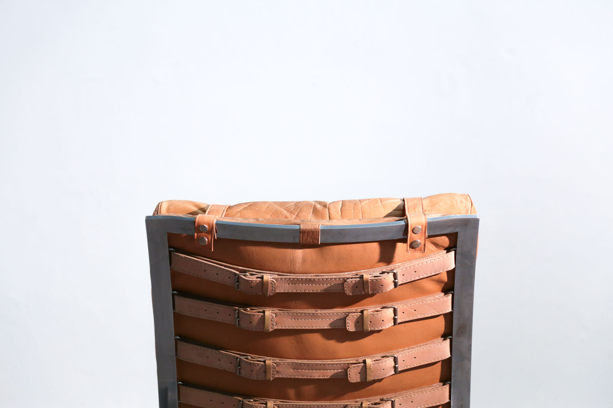 Ari Lounge Chair by Arne Norell Leather, 1960s, Sweden - Image 7