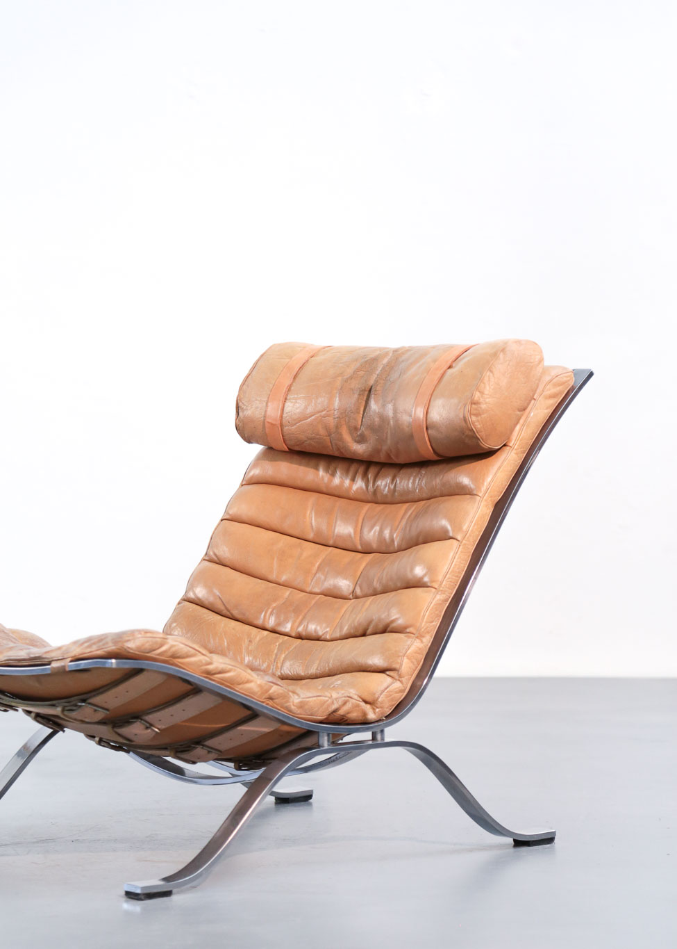 Ari Lounge Chair by Arne Norell Leather, 1960s, Sweden - Image 6
