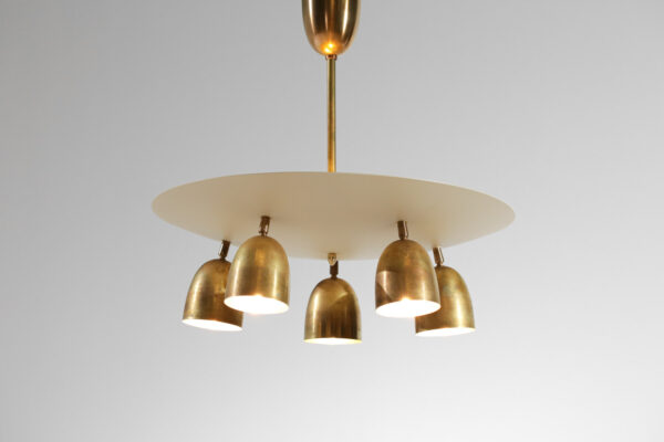 lustre plafonnier danke studio galerie laiton massif DK002