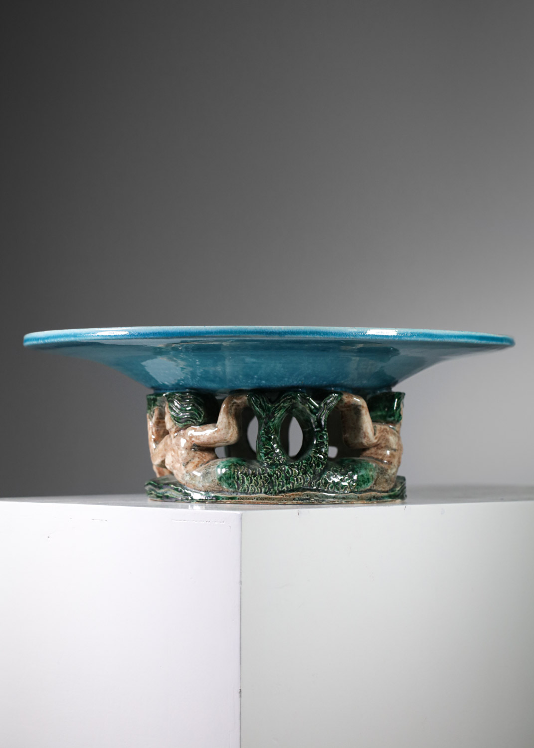 Grande coupe art déco céramique Robert Ménard années 30/40 G400