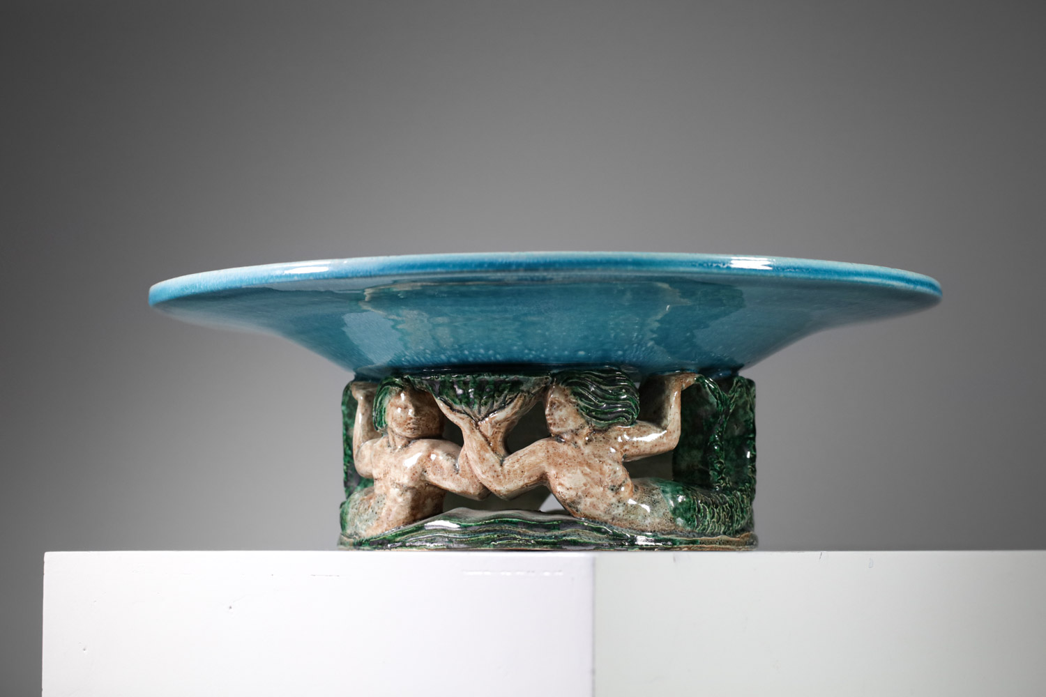 Grande coupe art déco céramique Robert Ménard années 30/40 G400