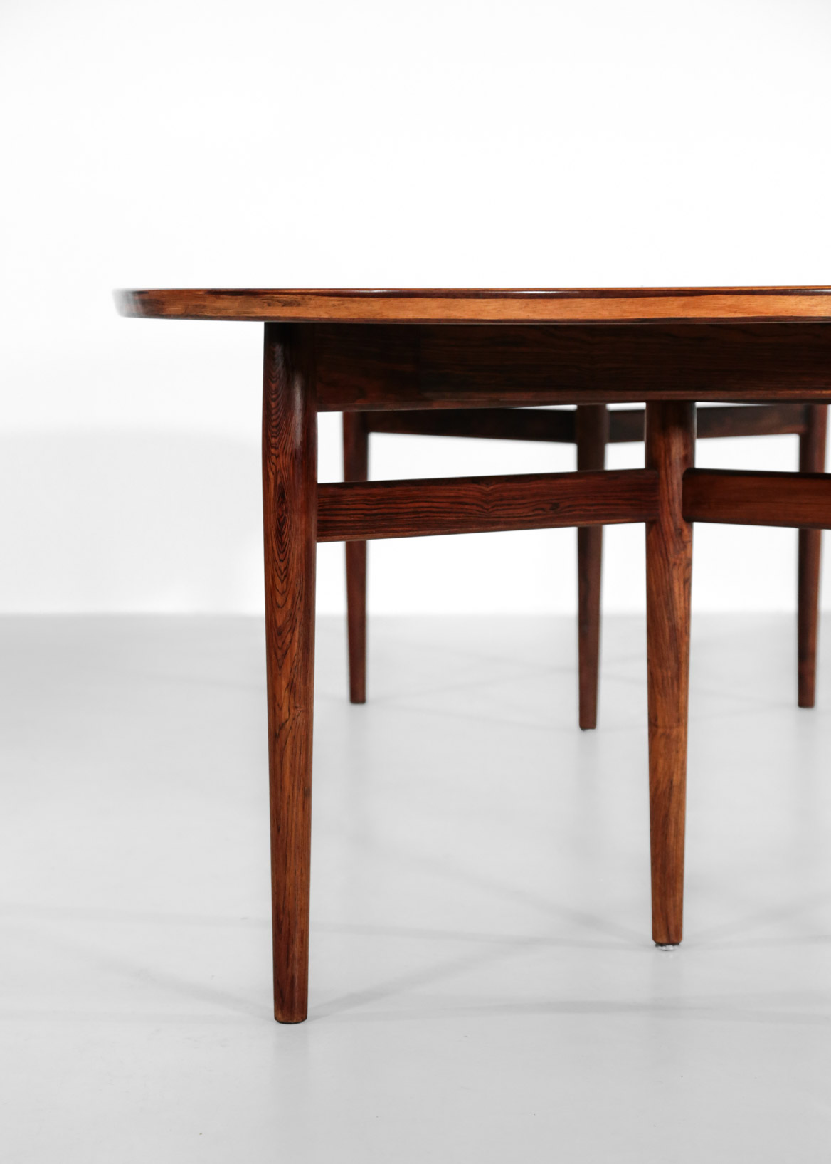 set Grande table a manger et 6 chaises Arne vodder 212 danois palissandre scandinave – Image 6