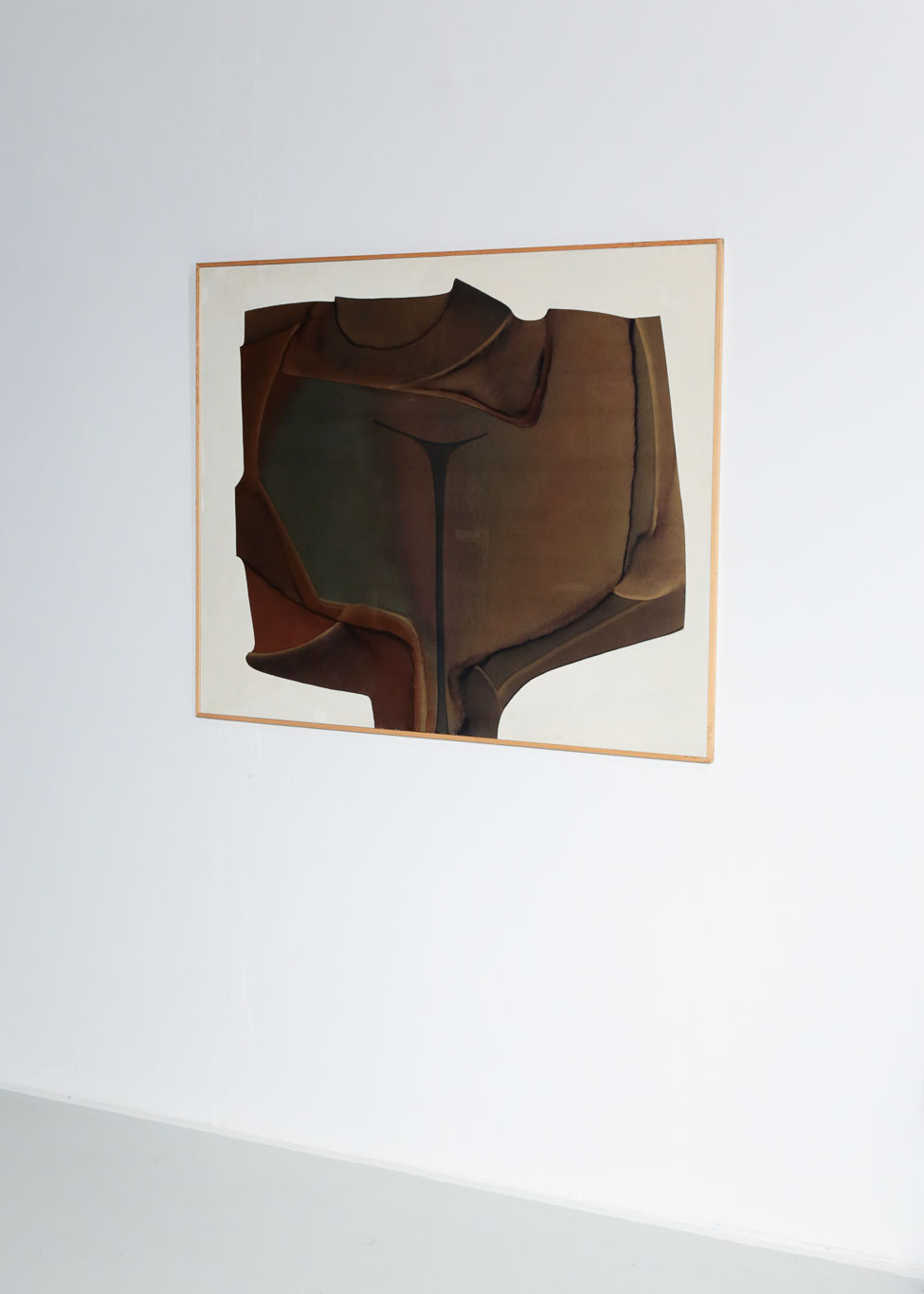 Huile sur panneau Guy dessauges 1977 "entrelacé" - Image 6