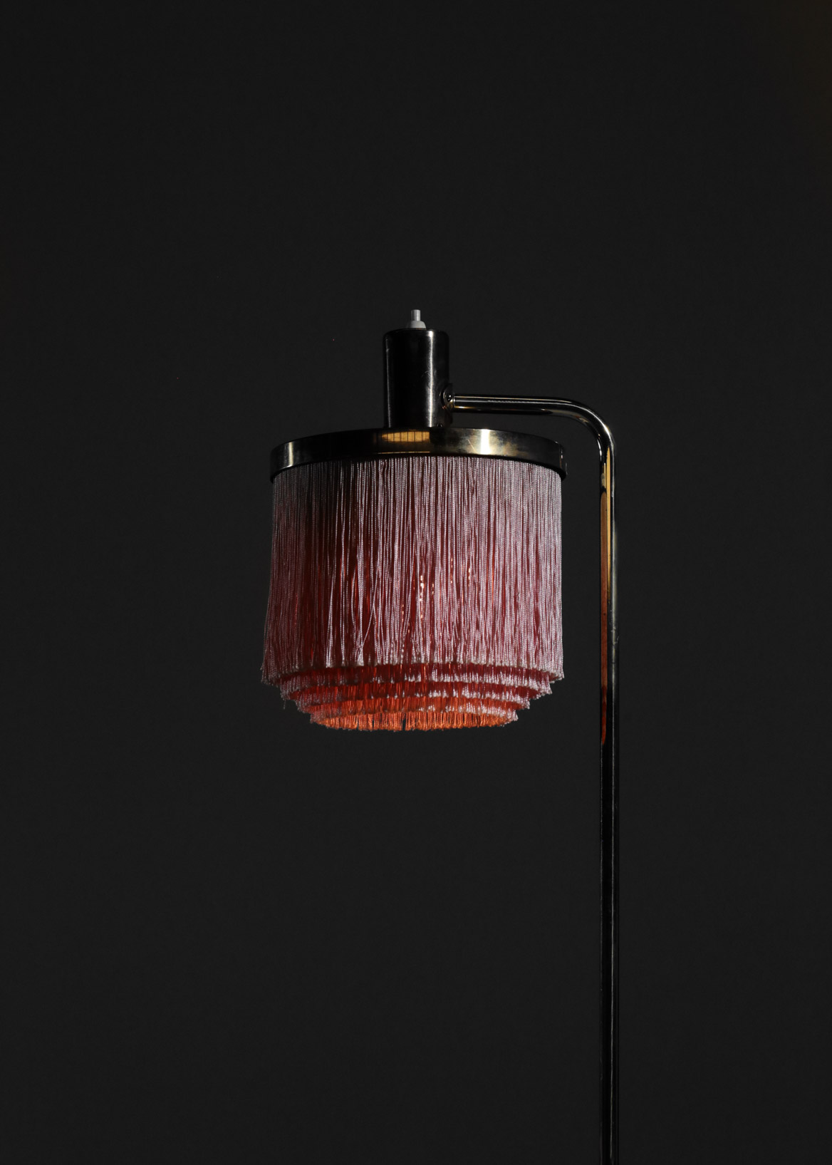 Lampadaire hans agne jakobsson rose frange G109