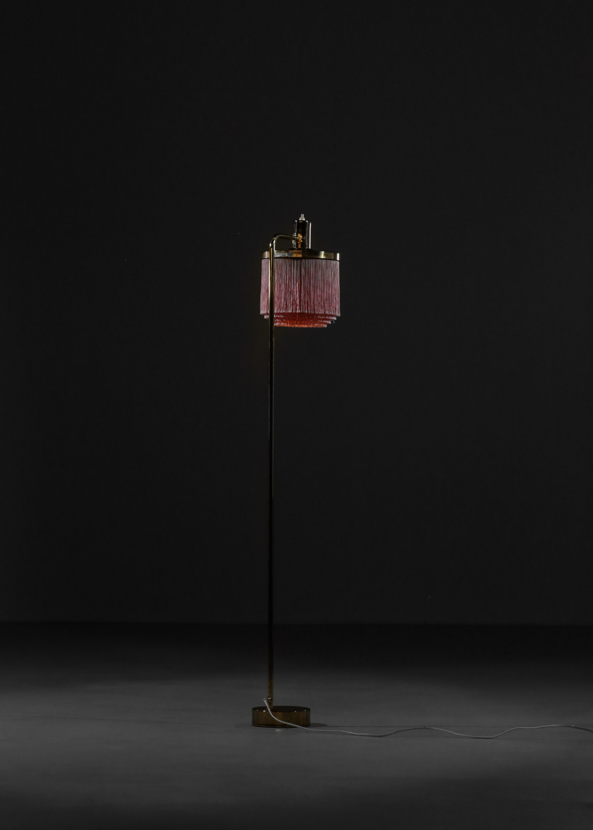 Lampadaire hans agne jakobsson rose frange G109