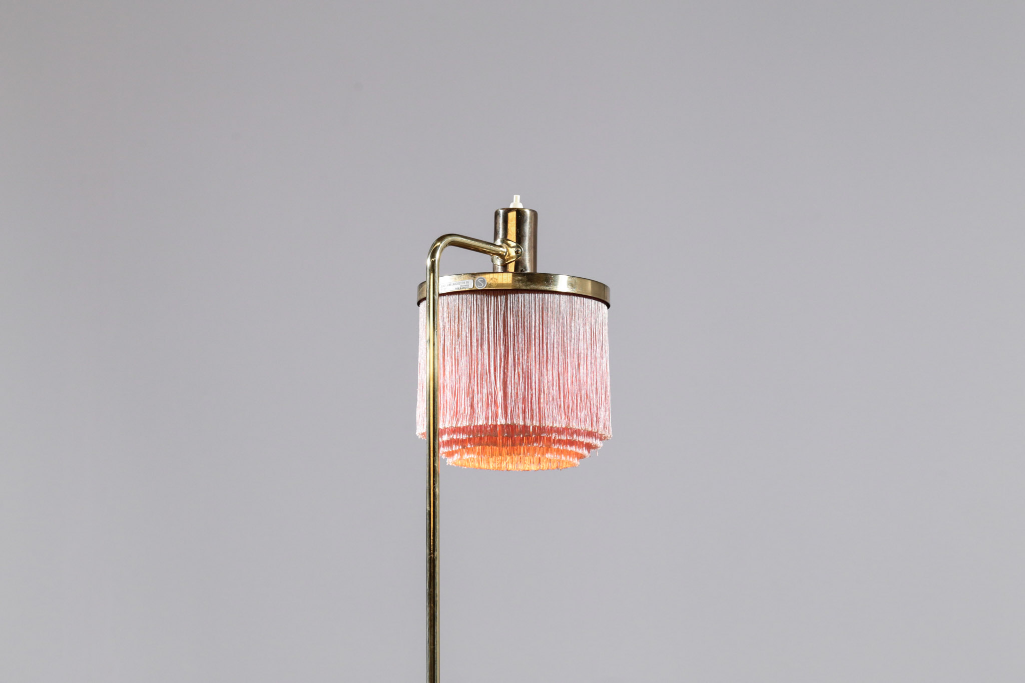 Lampadaire hans agne jakobsson rose frange G109