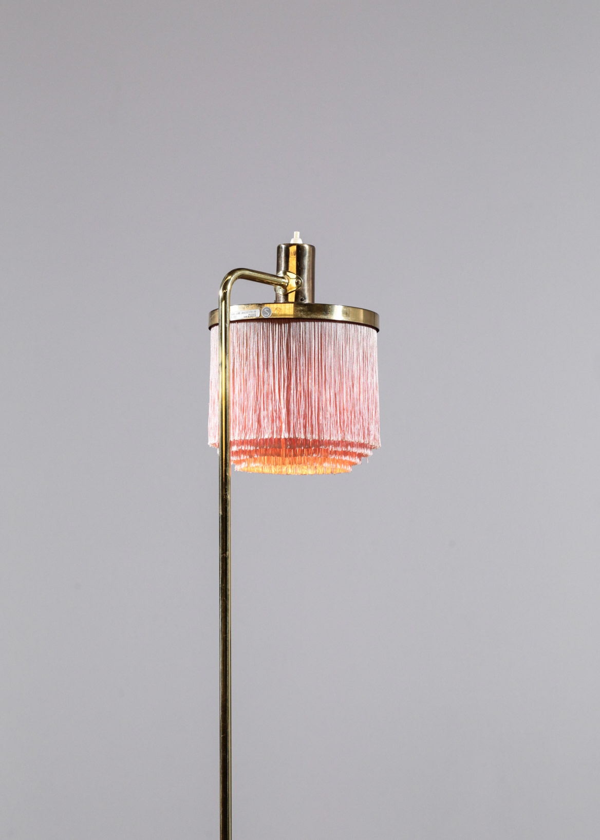 Lampadaire hans agne jakobsson rose frange G109