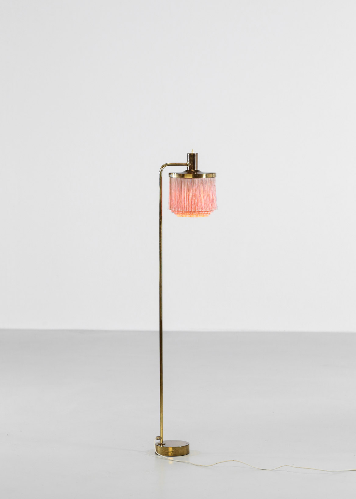 Rare hans agne jakobsson Floor Lamp rose fringe G109 - Image 5