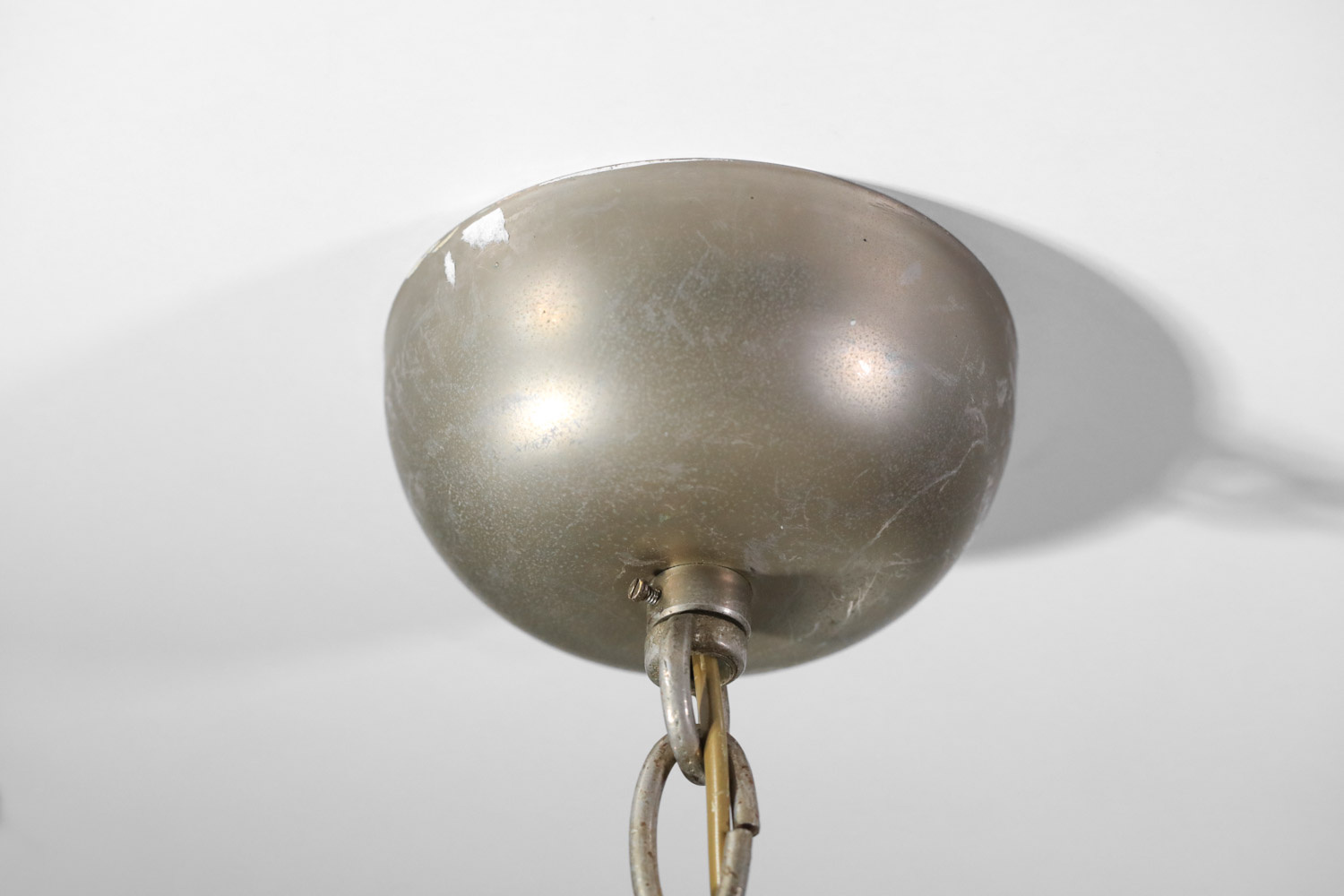Lustre en verre polyhèdres originaux italien venini par Carlo Scarpa années 50 - G515