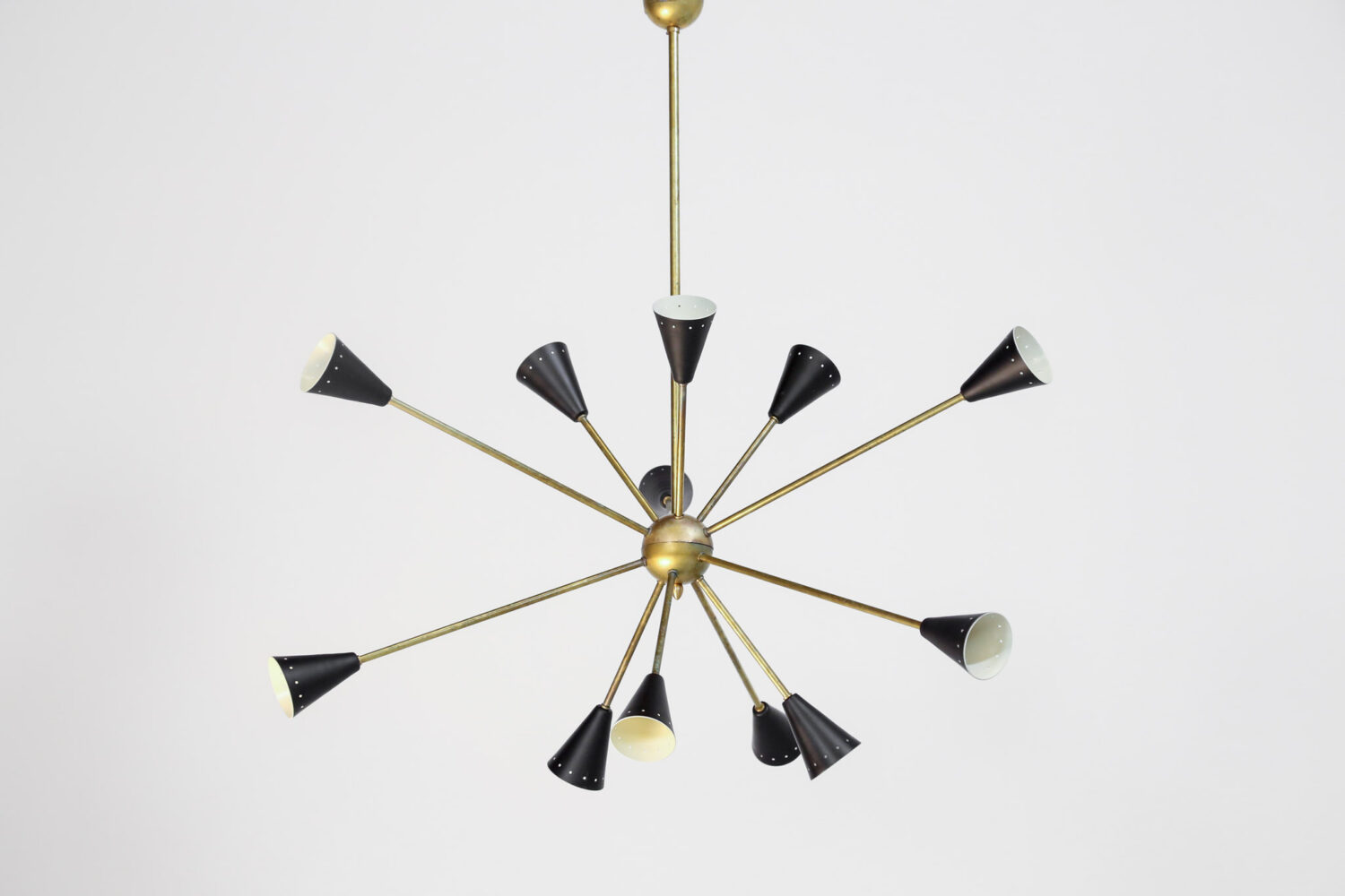 Lustre spootnik vintage dans le gout de stilnovo 26
