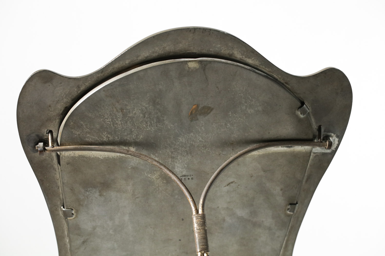 Miroir art nouveau Orivit Jugendstil 1920 Metallwarenfabrik Germany - G883