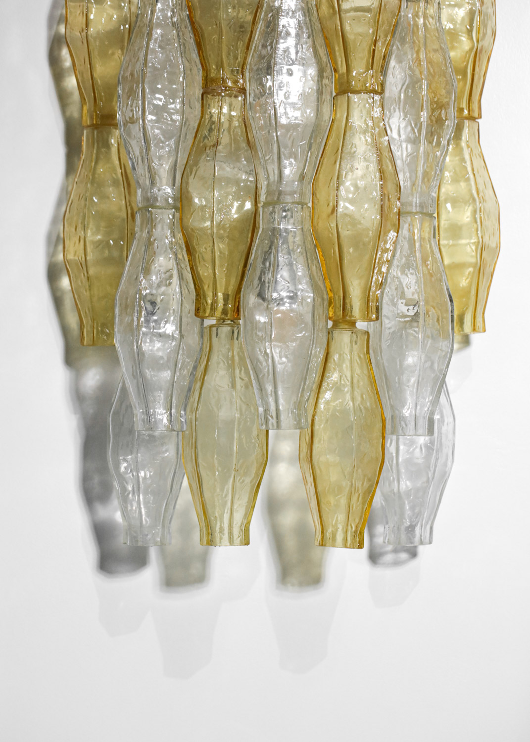 Paire d'appliques italiennes Carlo Scarpa murano venini années 60 - G306