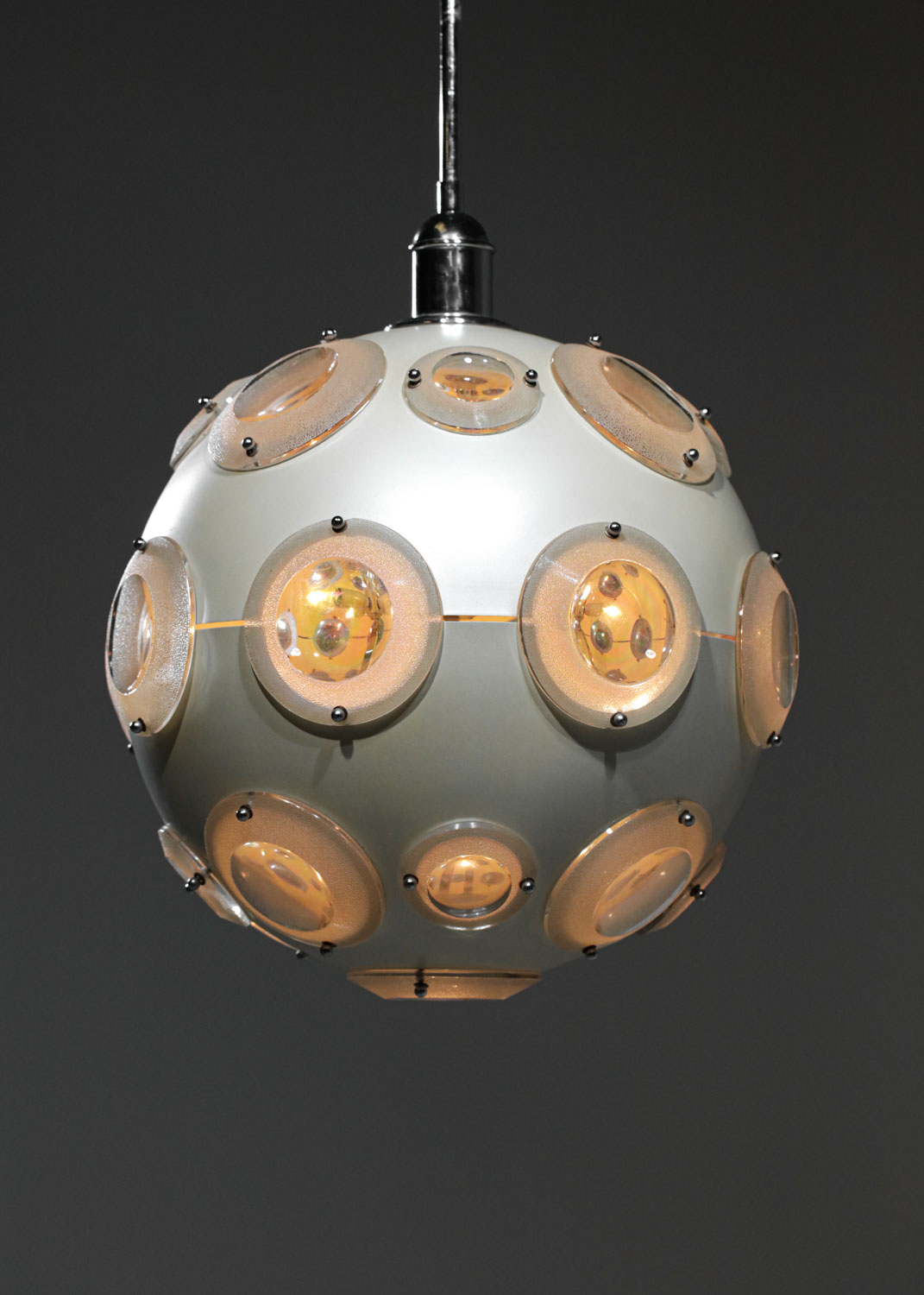 Rare suspension attribuée à Oscar Torlasco années 70 - G517