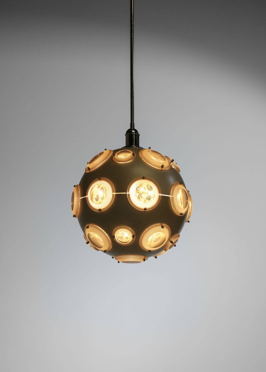 Rare suspension attribuée à Oscar Torlasco années 70 - G517