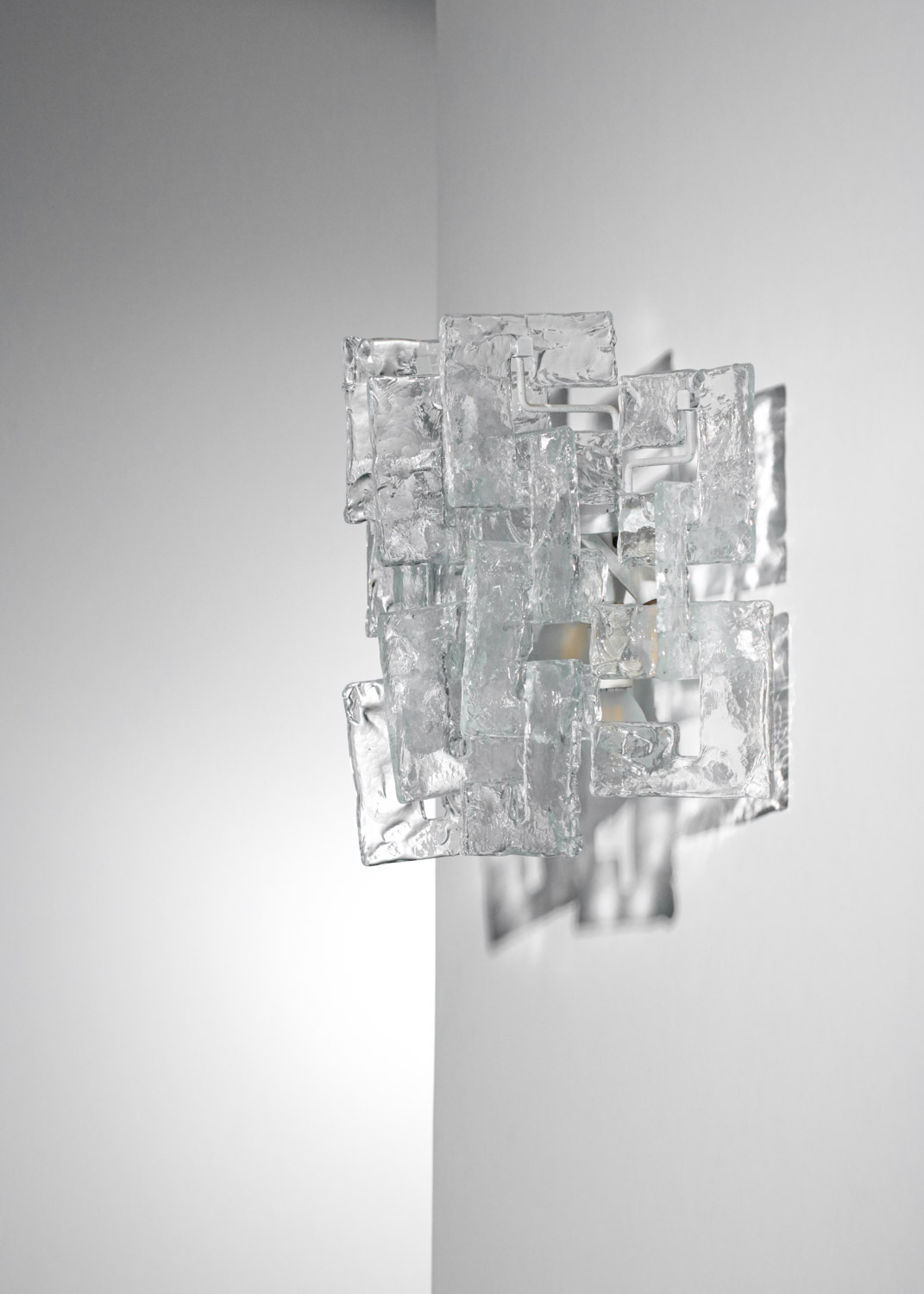applique de carlo nason en verre années 70 pour mazzega