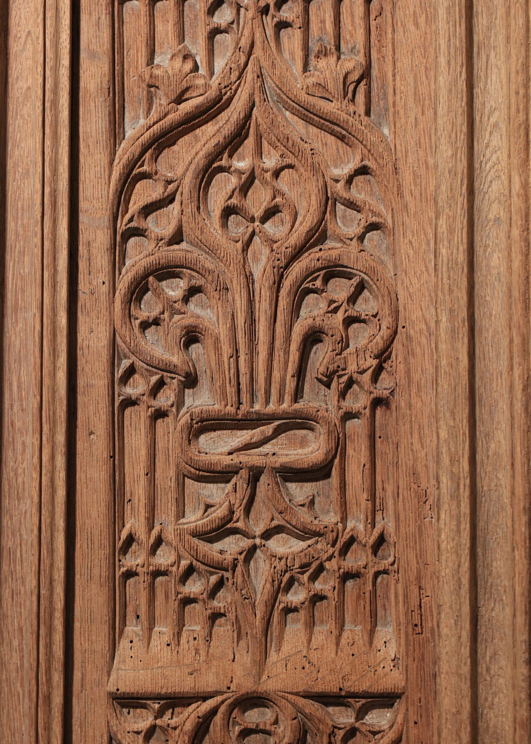 buffet enfilade gothique des années 1910 1920 église pièce unique - H262