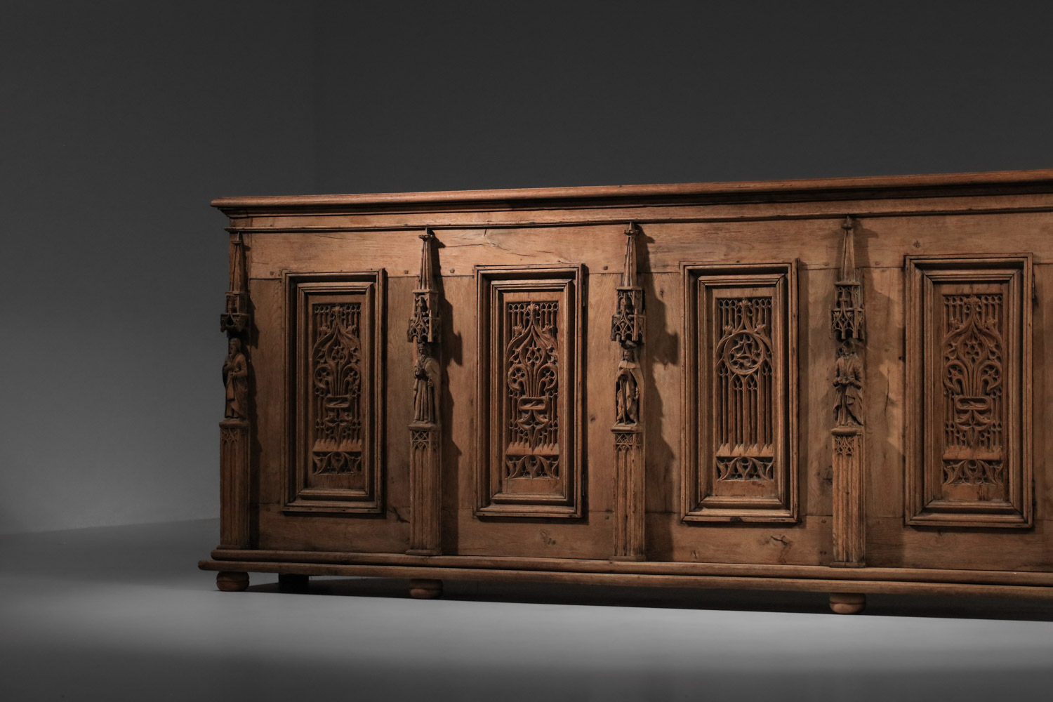 buffet enfilade gothique des années 1910 1920 église pièce unique - H262