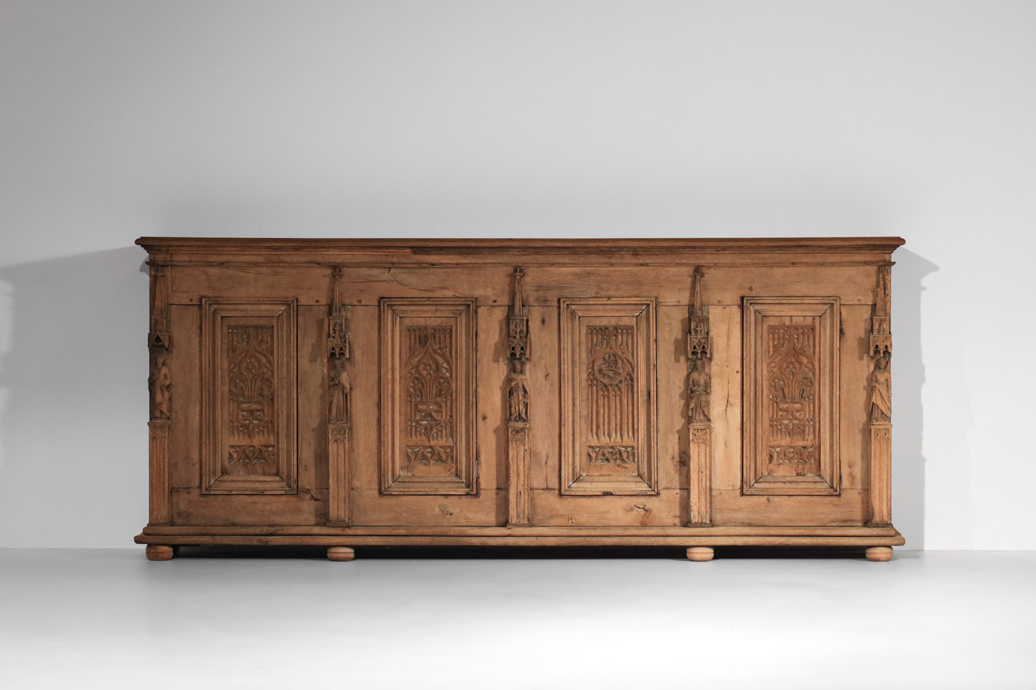 buffet enfilade gothique des années 1910 1920 église pièce unique - H262