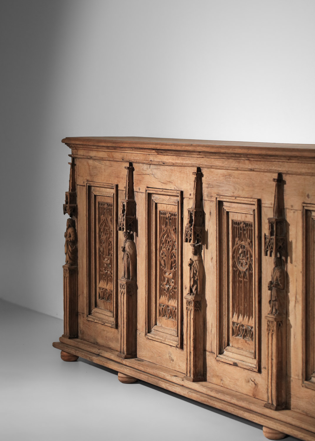 buffet enfilade gothique des années 1910 1920 église pièce unique - H262