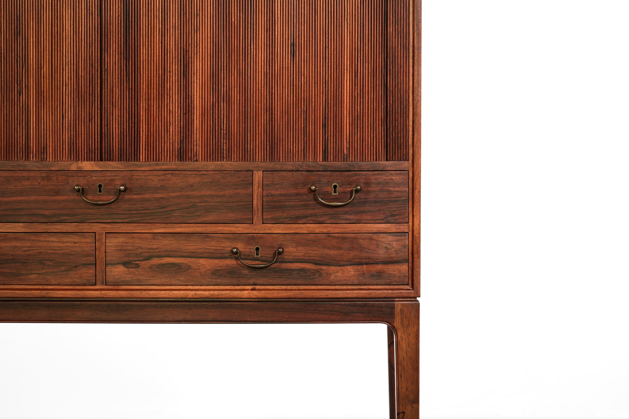 cabinet danois Ole Wanscher scandinave palissandre de rio 1960 51