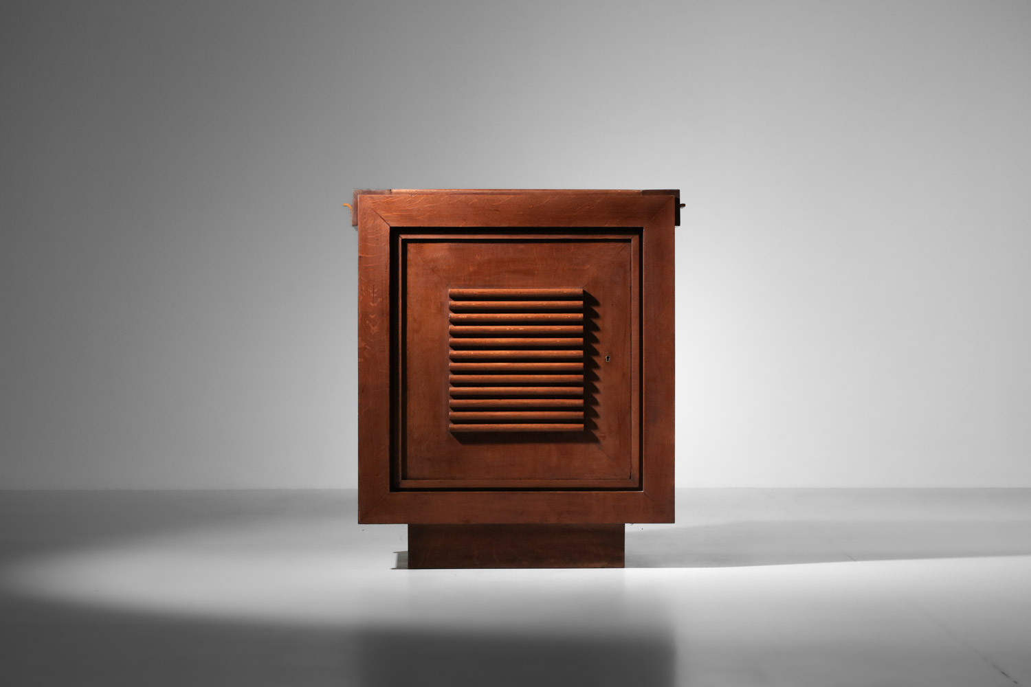 charles dudouyt bureau bar en chêne massif art déco années 30