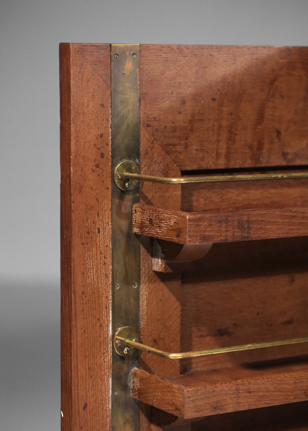 charles dudouyt bureau bar en chêne massif art déco années 30