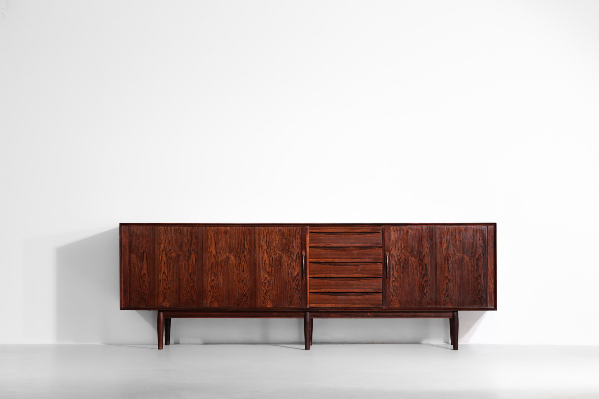 enfilade arne vodder années 60 76 Palissandre de rio
