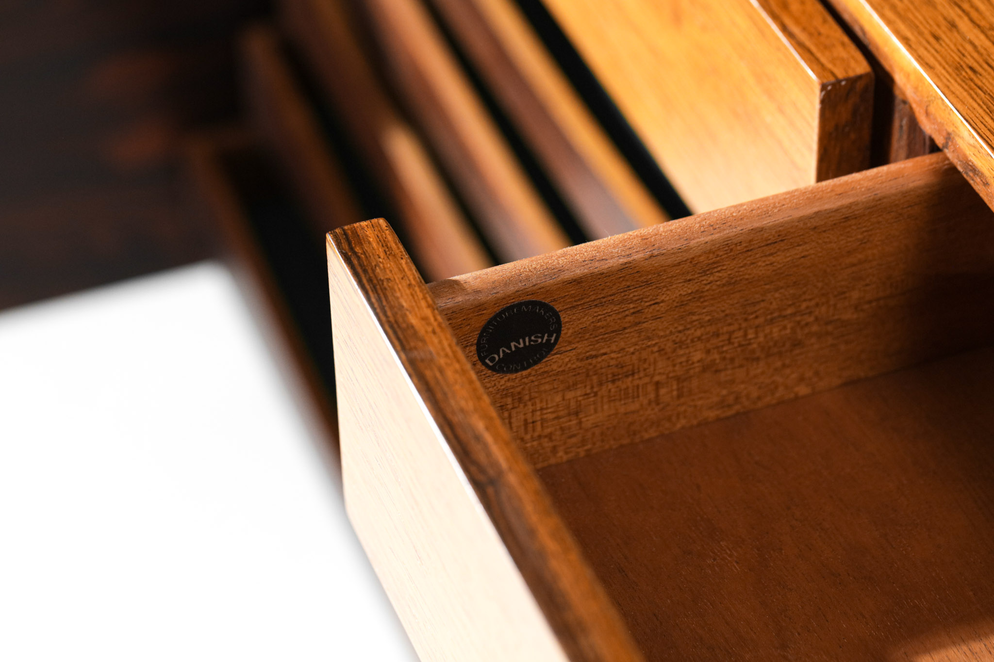 scandinavian danish furniture kofod larsen model FA 66 rosewood from rio - F104 - Image 10