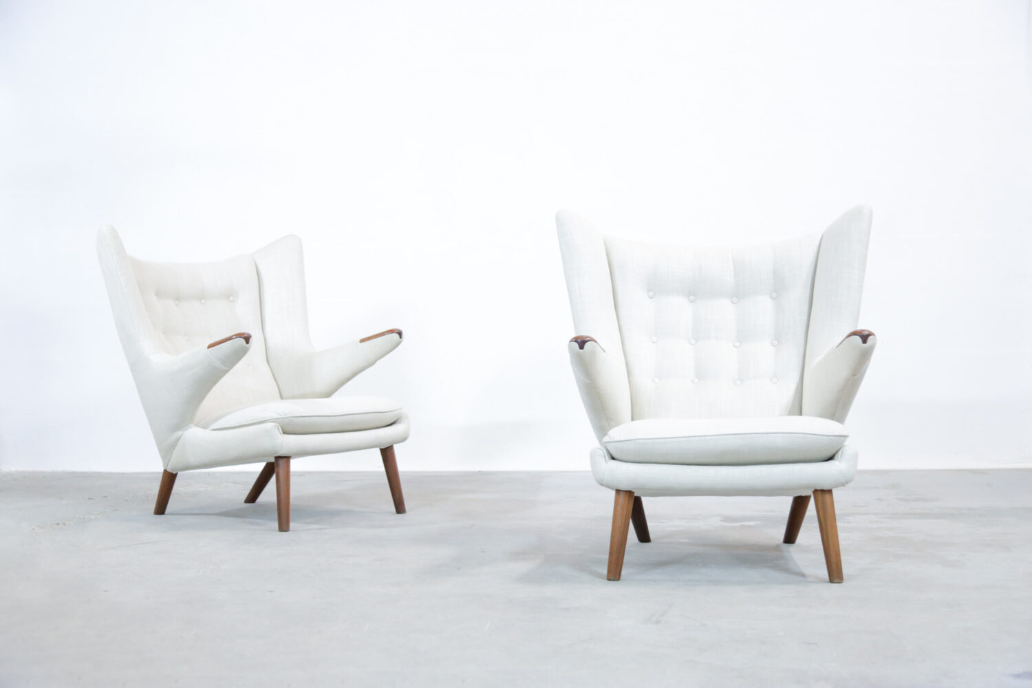 fauteuil Hans Wegner Papa Bear armchair scandinave (2)
